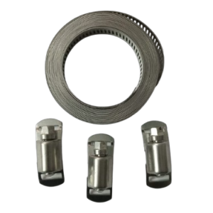 ABRAZADERA INOXIDABLE EN KIT 3MT X3SUJ ECHILIBRU