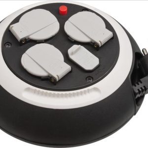 ENROLLADOR CABLE 3M 3TOM+2USB COMFORT BRENNENSTUHL