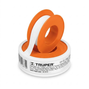 CINTA TEFLON 1/2" X 7MTS TRUPER (CTF-1/2)