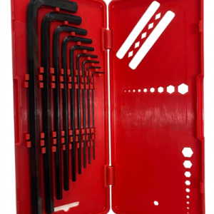 JUEGO LLAVES ALLEN HEX 9PCS CAJA PLASTICA WISEUP
