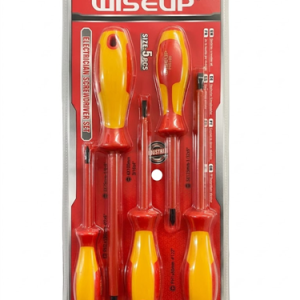 JUEGO 5PCS DESTORNILLADORES AISLADOS WISEUP