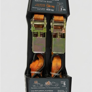 CINTA C/CATRACA L3MT 2.54CM P/408KG X 2UNI TRUPER