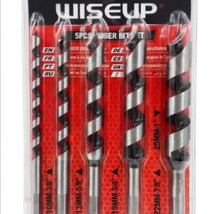 SET MECHAS P/MADERA ESP 5PCS WISEUP