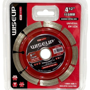 DISCO DIAMANTADO 115X10X22.23MM WISEUP